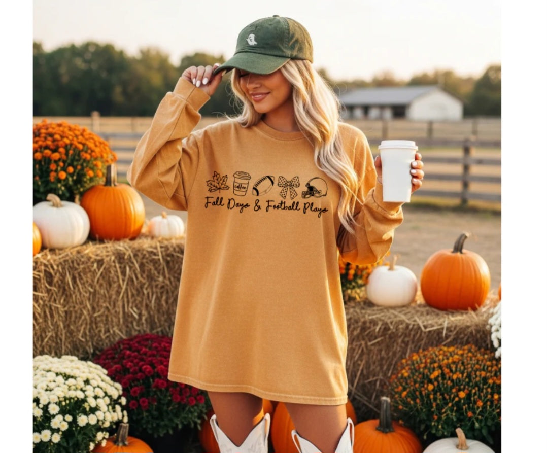 Fall Days & Football Plays Sweatshirt