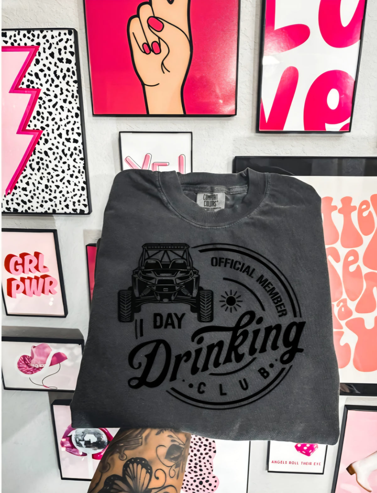 Day Drinking Club Off-Road Graphic Tee