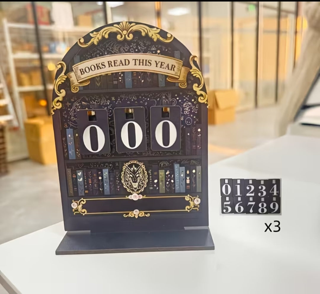 Books Read This Year Shelf Decor
