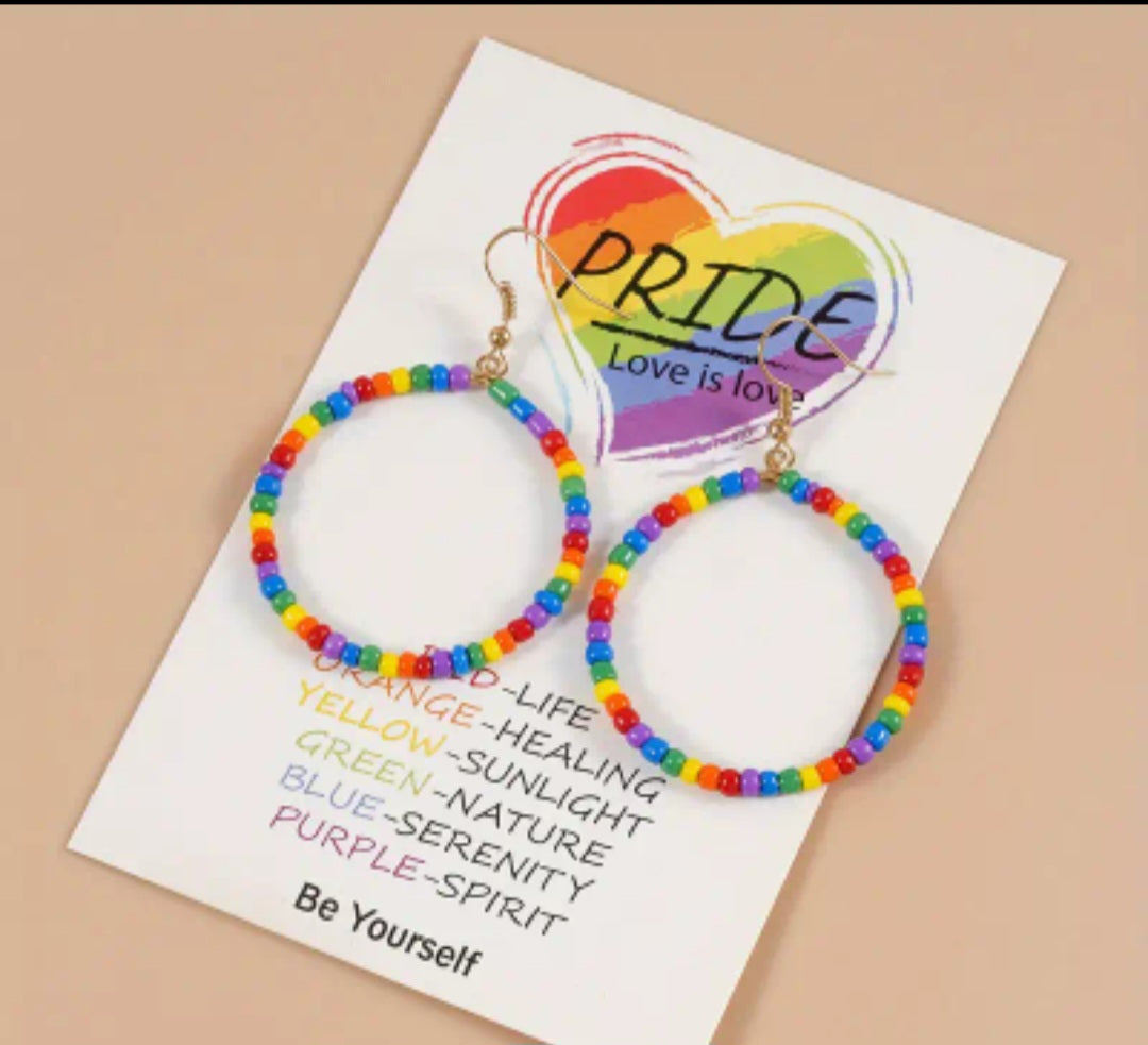 Pride earrings