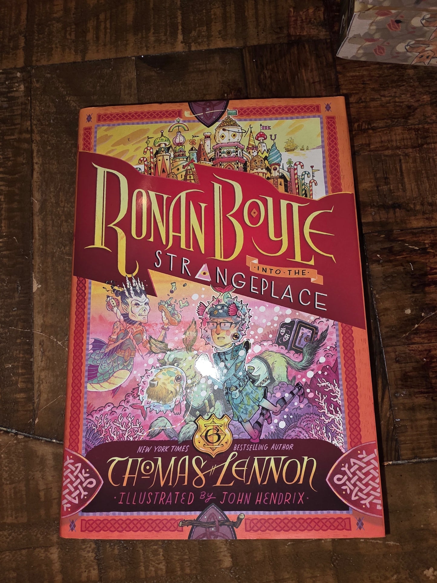 Ronan Boyle into the Strangeplace by Thomas Lennon