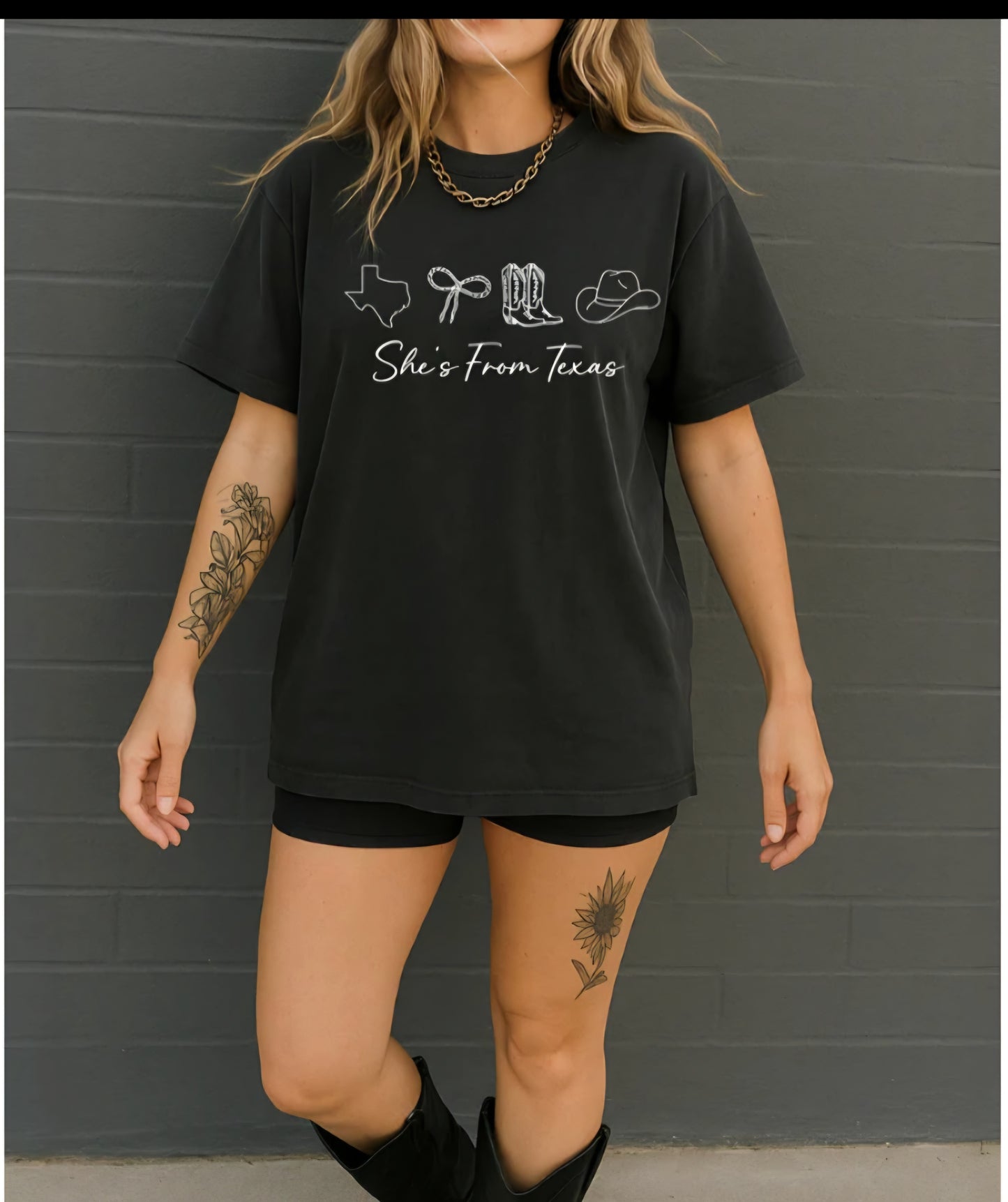 She's From Texas Graphic Tee