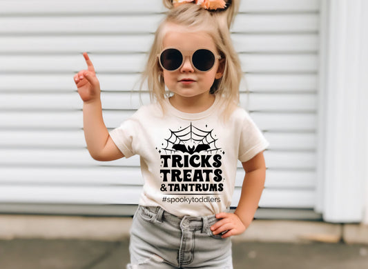 Tricks Treats & Tantrums Toddler Tee