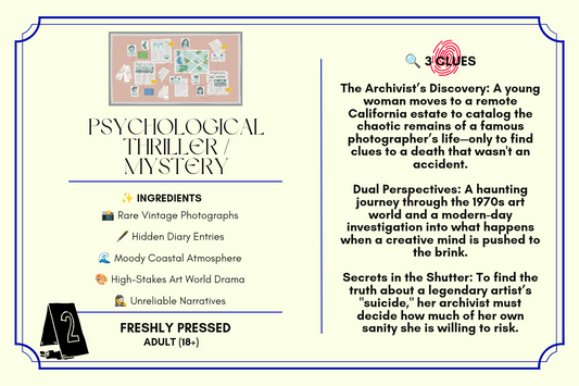 💌 Blind Date with a Book - Psychological Thriller / Mystery