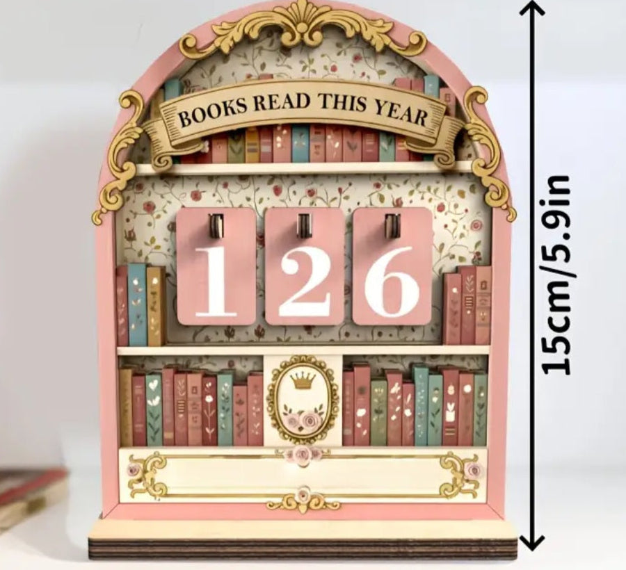 Books Read This Year Shelf Decor